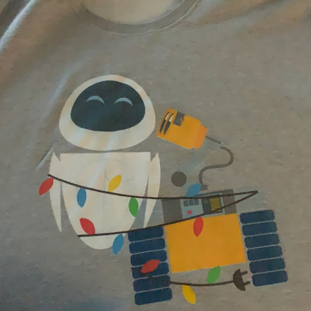 Wall-e and Eve crewneck sweatshirt XXL